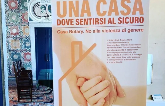 RC Treviso Nord: CASA ROTARY, NO ALLA VIOLENZA DI GENERE